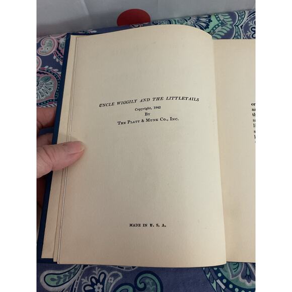 1942 Uncle Wiggily And The Littletails  y Howard R. Garis - Picture 5 of 13